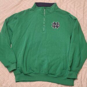 Men's Notre Dame Colosseum Quarter-Zip Pullover